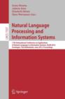 Natural Language Processing and Information Systems : 17th International Conference on Applications of Natural Language to Information Systems, NLDB 2012, Groningen, The Netherlands, June 26-28, 2012. - Book