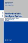 Autonomous and Intelligent Systems : Third International Conference, AIS 2012, Aviero, Portugal, June 25-27, 2012, Proceedings - Book