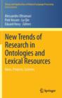 New Trends of Research in Ontologies and Lexical Resources : Ideas, Projects, Systems - Book