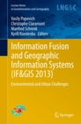 Information Fusion and Geographic Information Systems (IF&GIS 2013) : Environmental and Urban Challenges - eBook