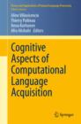 Cognitive Aspects of Computational Language Acquisition - eBook