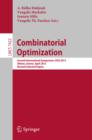 Combinatorial Optimization : Second International Symposium, ISCO 2012, Athens, Greece, 19-21, Revised Selected Papers - eBook