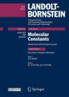 H2O (HOH), Part 1  ? : Molecular constants mostly from Infrared Spectroscopy Subvolume C: Nonlinear Triatomic Molecules - Book