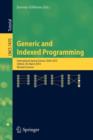 Generic and Indexed Programming - Book