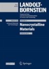 Nanocrystalline Materials, Subvolume A : Advanced Materials and Technologies - Book