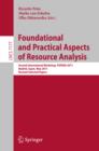 Foundational and Practical Aspects of Resource Analysis : Second International Workshop, FOPARA 2011, Madrid, Spain, May 19, 2011, Revised Selected Papers - eBook