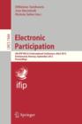 Electronic Participation : Fourth IFIP WG 8.5 International Conference, ePart 2012, Kristiansand, Norway, September 3-5, 2012, Proceedings - Book