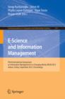 E-Science and Information Management : Third International Symposium on Information Management in a Changing World, IMCW 2012, Ankara, Turkey, September 19-21, 2012. Proceedings - eBook