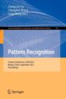 Pattern Recognition : Chinese Conference, CCPR 2012, Beijing, China, September 24-26, 2012. Proceedings - Book