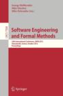 Software Engineering and Formal Methods : 10th International Conference, SEFM 2012, Thessaloniki, Greece, October 1-5, 2012. Proceedings - Book