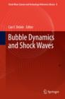 Bubble Dynamics and Shock Waves - Book