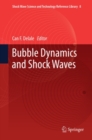 Bubble Dynamics and Shock Waves - eBook