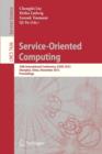 Service-Oriented Computing : 10th International Conference, ICSOC 2012, Shanghai, China, November 12-15, 2012, Proceedings - Book