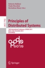 Principles of Distributed Systems : 16th International Conference, OPODIS 2012, Rome, Italy, December 18-20, 2012, Proceedings - eBook