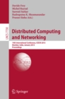 Distributed Computing and Networking : 14th International Conference, ICDCN 2013, Mumbai, India, January 3-6, 2013. Proceedings - eBook