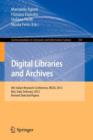 Digital Libraries and Archives : 8th Italian Research Conference, IRCDL 2012, Bari, Italy, February 9-10, 2012, Revised Selected Papers - Book