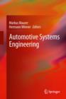 Automotive Systems Engineering - Book