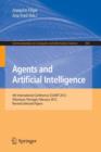 Agents and Artificial Intelligence : 4th International Conference, ICAART 2012, Vilamoura, Portugal, February 6-8, 2012. Revised Selected Papers - Book