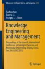 Knowledge Engineering and Management : Proceedings of the Seventh International Conference on Intelligent Systems and Knowledge Engineering, Beijing, China, Dec 2012 (ISKE 2012) - eBook