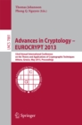 Advances in Cryptology -- EUROCRYPT 2013 : 32nd Annual International Conference on the Theory and Applications of Cryptographic Techniques, Athens, Greece, May 26-30, 2013, Proceedings - eBook