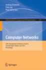 Computer Networks : 20th International Conference, CN 2013, Lwowek Slaski, Poland, June 17-21, 2013. Proceedings - eBook