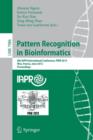 Pattern Recognition in Bioinformatics : 8th IAPR International Conference, PRIB 2013, Nice, France, June 17-20, 2013. Proceedings - Book