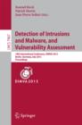 Detection of Intrusions and Malware, and Vulnerability Assessment : 10th International Conference, DIMVA 2013, Berlin, Germany, July 18-19, 2013. Proceedings - eBook