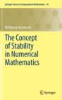 The Concept of Stability in Numerical Mathematics - Book