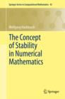 The Concept of Stability in Numerical Mathematics - eBook