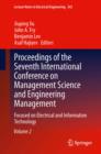Proceedings of the Seventh International Conference on Management Science and Engineering Management : Focused on Electrical and Information Technology Volume II - eBook