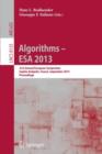 Algorithms – ESA 2013 : 21st Annual European Symposium, Sophia Antipolis, France, September 2-4, 2013. Proceedings - Book