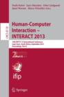 Human-Computer Interaction -- INTERACT 2013 : 14th IFIP TC 13 International Conference, Cape Town, South Africa, September 2-6, 2013, Proceedings, Part II - Book