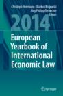 European Yearbook of International Economic Law 2014 - eBook