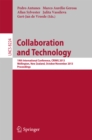 Collaboration and Technology : 19th International Conference, CRIWG 2013, Wellington, New Zealand, October 30 - November 1, 2013, Proceedings - eBook
