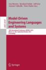 Model-Driven Engineering Languages and Systems : 16th International Conference, MODELS 2013, Miami, FL, USA, September 29 - October 4, 2013. Proceedings - Book