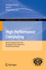High Performance Computing : 8th CCF Conference, HPC 2012, Zhangjiajie, China, October 29-31, 2012. Revised Selected Papers - eBook