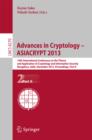 Advances in Cryptology -- ASIACRYPT 2013 : 19th International Conference on the Theory and Application of Cryptology and Information, Bengaluru, India, December 1-5, 2013, Proceedings, Part II - eBook