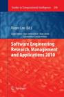Software Engineering Research, Management and Applications 2010 - Book