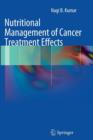 Nutritional Management of Cancer Treatment Effects - Book