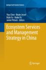 Ecosystem Services and Management Strategy in China - Book