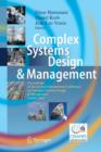 Complex Systems Design & Management : Proceedings of the Second International Conference on Complex Systems Design & Management CSDM 2011 - Book