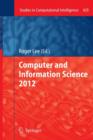 Computer and Information Science 2012 - Book