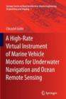 A High-Rate Virtual Instrument of Marine Vehicle Motions for Underwater Navigation and Ocean Remote Sensing - Book