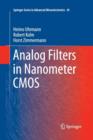 Analog Filters in Nanometer CMOS - Book
