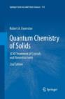 Quantum Chemistry of Solids : LCAO Treatment of Crystals and Nanostructures - Book