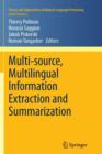 Multi-source, Multilingual Information Extraction and Summarization - Book