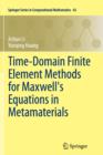 Time-Domain Finite Element Methods for Maxwell's Equations in Metamaterials - Book