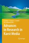 Advances in Research in Karst Media - Book