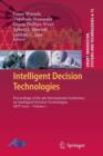 Intelligent Decision Technologies : Proceedings of the 4th International Conference on Intelligent Decision Technologies (IDT'2012) - Volume 1 - Book