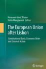 The European Union after Lisbon : Constitutional Basis, Economic Order and External Action - Book
